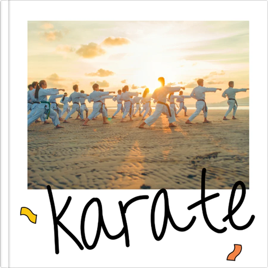 Fotoksiążka Sztuki walki - karate