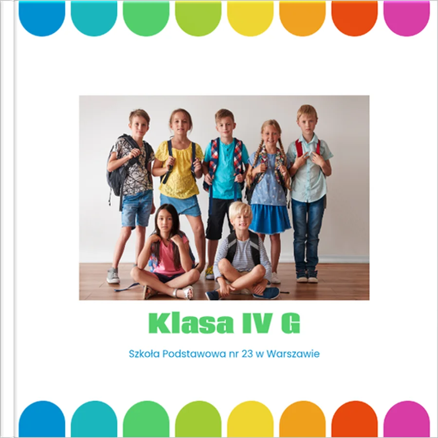 Fotoksiążka Kolorowa szkoła