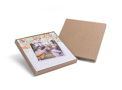 Fotoksiążka w pudełku prezentowym 20x20