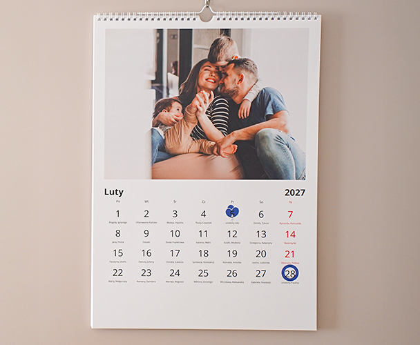 Wall calendar
