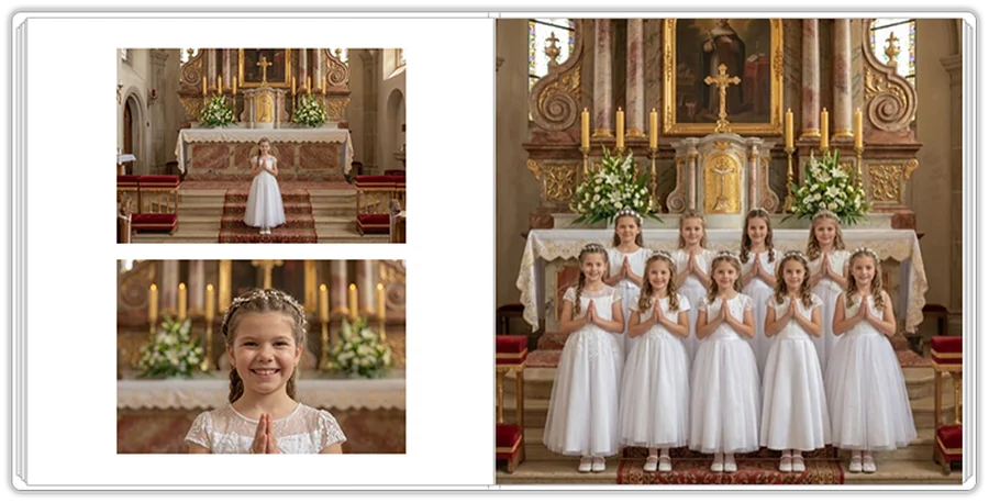 I Komunia Św. - minimalistyczna