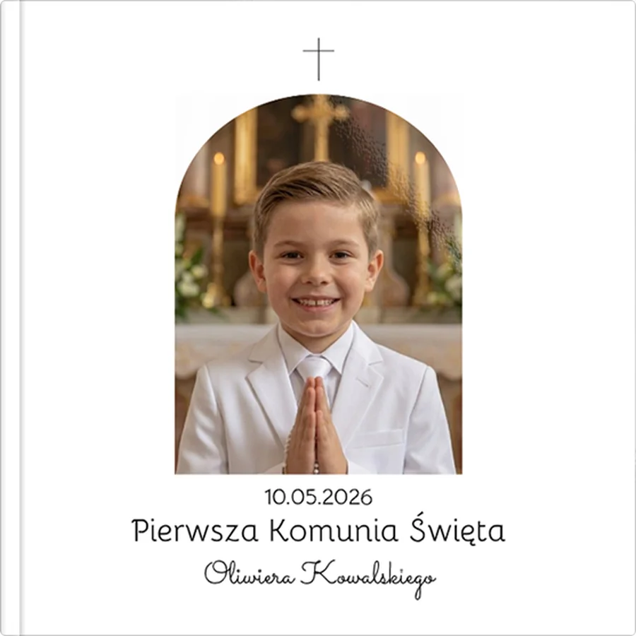 I Komunia Św. - minimalistyczna
