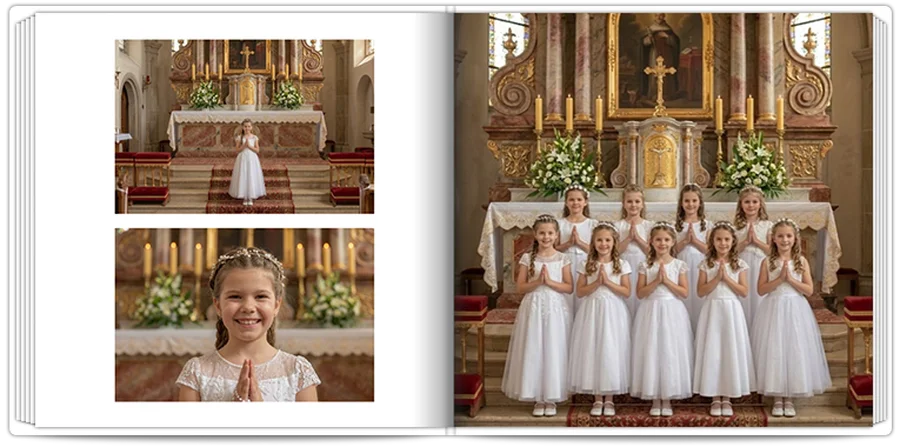 I Komunia Św. - minimalistyczna