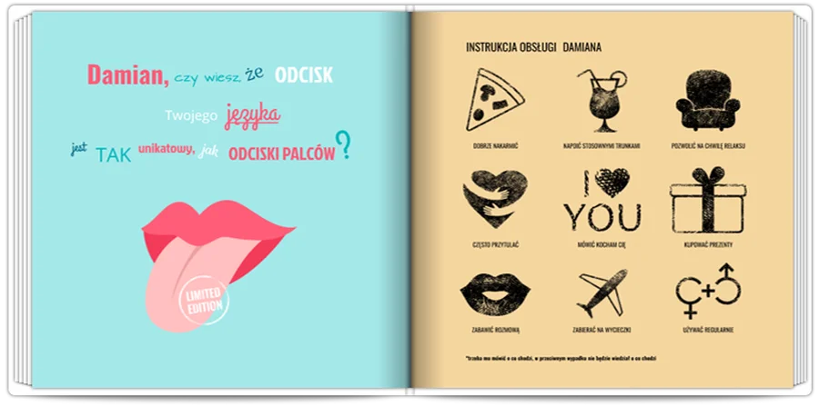 Prezent urodzinowy dla niego