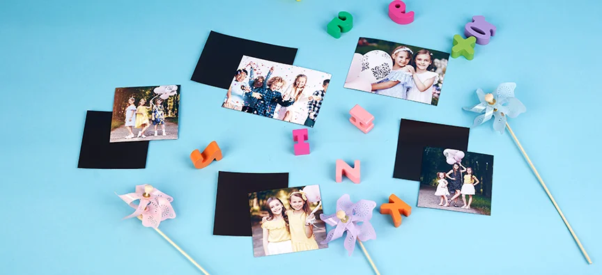 Fotomagnesy na lodówkę ze zdjęciami dzieci