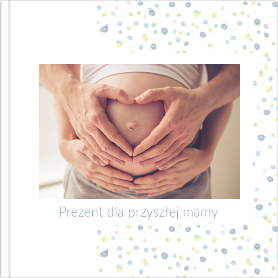Szablon fotoksiążki Prezent dla przyszłej mamy 