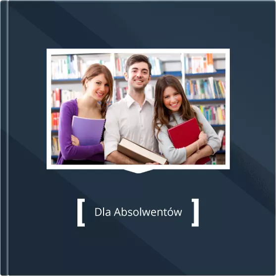 okladka fotoksiazki dla absolwentow