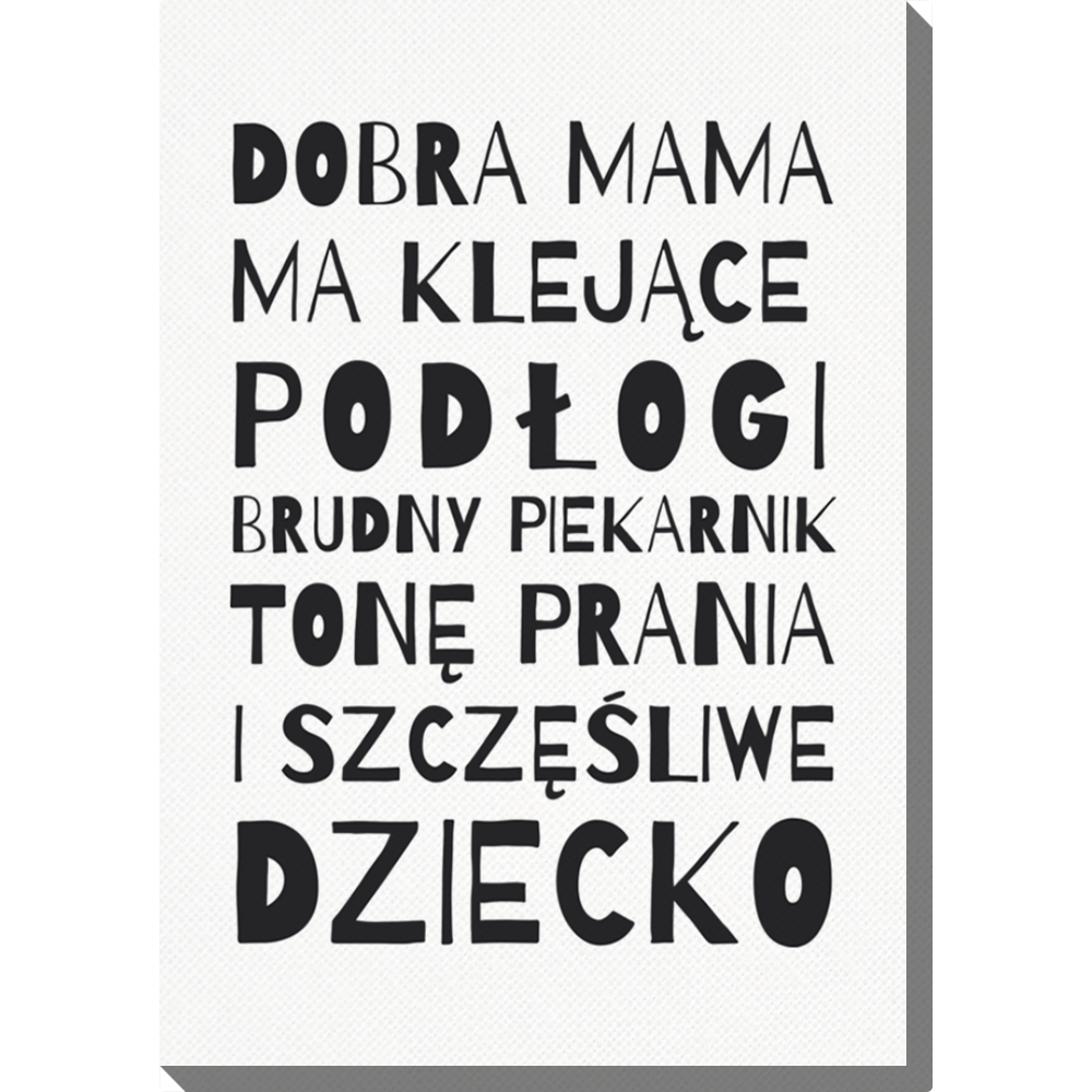 Obraz 40x50 cm - Dobra mama