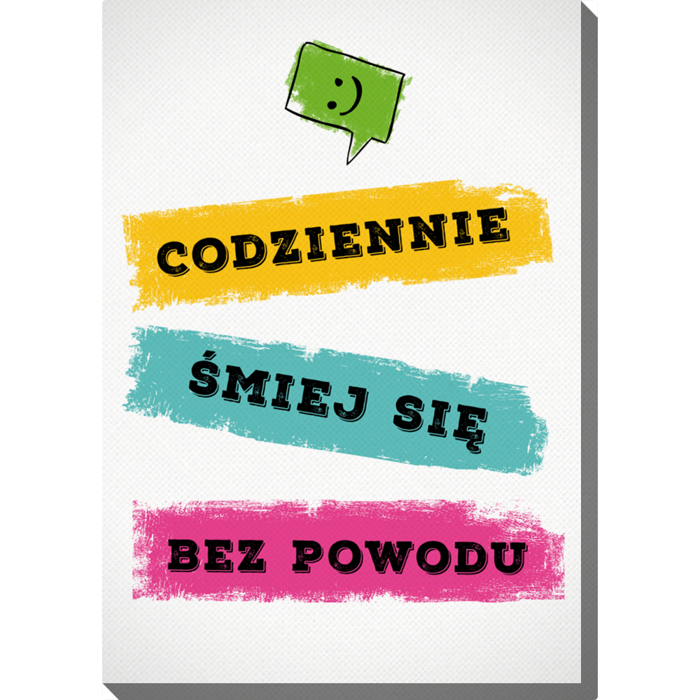 Obraz 30x40 cm - Dzień na uśmiech