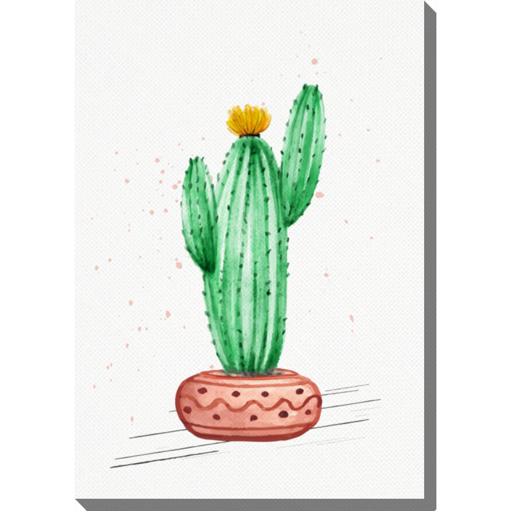 Obraz 40x50 cm - Kaktus preriowy