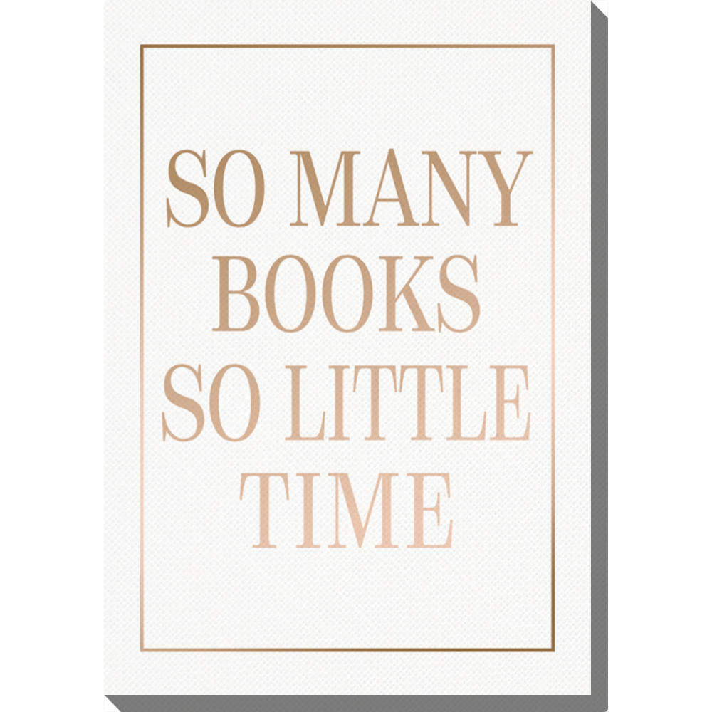 Obraz 30x40 cm - Many Books Gold