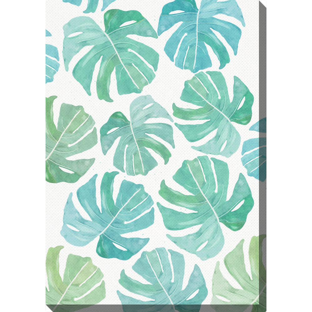 Obraz 20x30 cm - Akwarelowa monstera