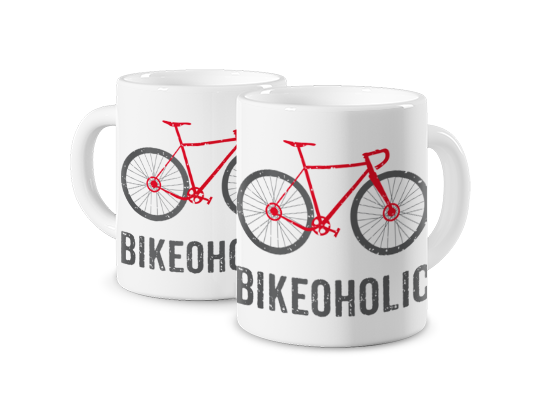 Kubek magiczny z nadrukiem - Bikeoholic