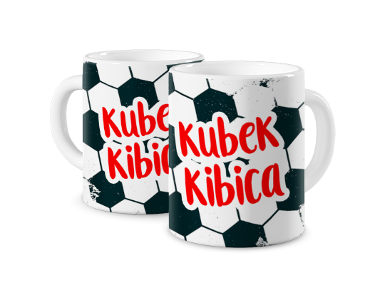 Kubek magiczny z nadrukiem - Piłka jest jedna