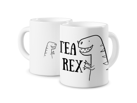 Kubek z nadrukiem - TEA REX