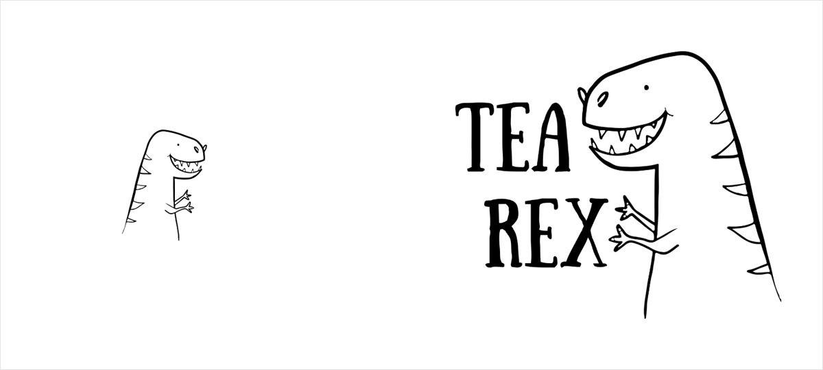 Kubek z nadrukiem - TEA REX