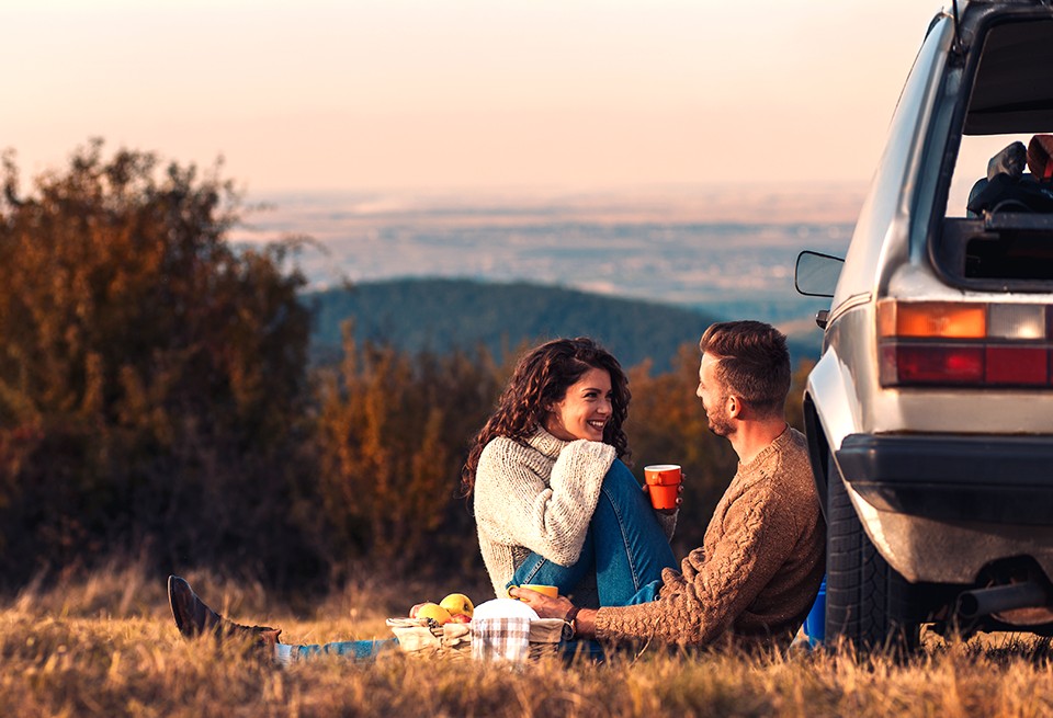 Jesienne zdjęcia par