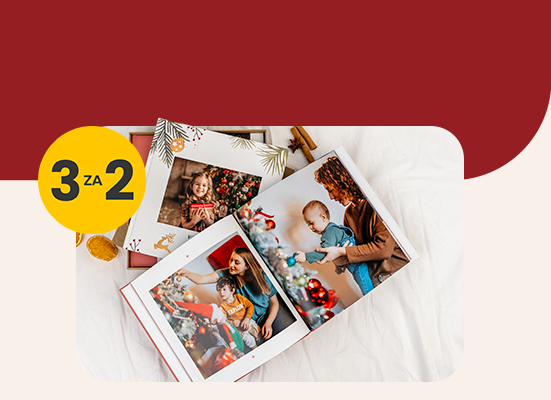 3 za 2 na świąteczne fotoprezenty