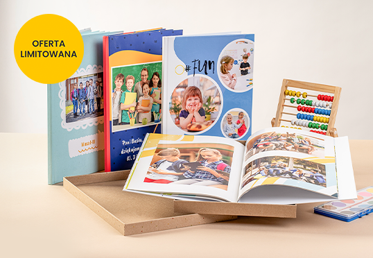 Oferta szkolna - 4 fotoksiążki w cenie 2