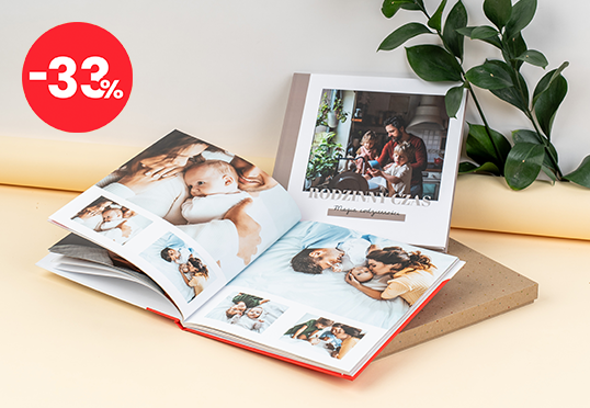 -33% na wszystkie fotoksiążki klasyczne