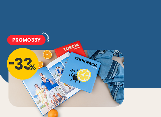 rabat na fotoksiążki 33% taniej